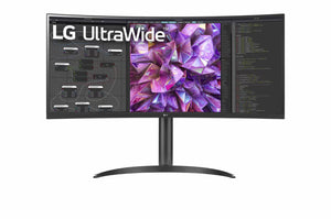 LG 34WQ75C-B Curved UltraWide 34" QHD IPS Display Monitor