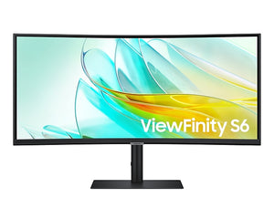 SAMSUNG 34” 100Hz S65UC Adjustable ViewFinity S6 Curved Monitor